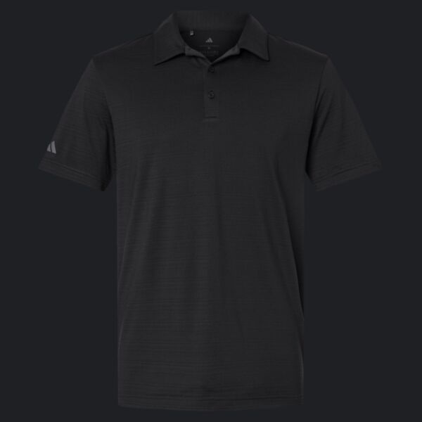 Men's Textured Stripe Polo Thumbnail
