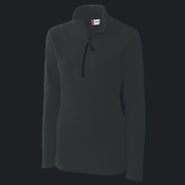 Clique Summit Performance Fleece Half Zip Womens Pullover Jacket Thumbnail