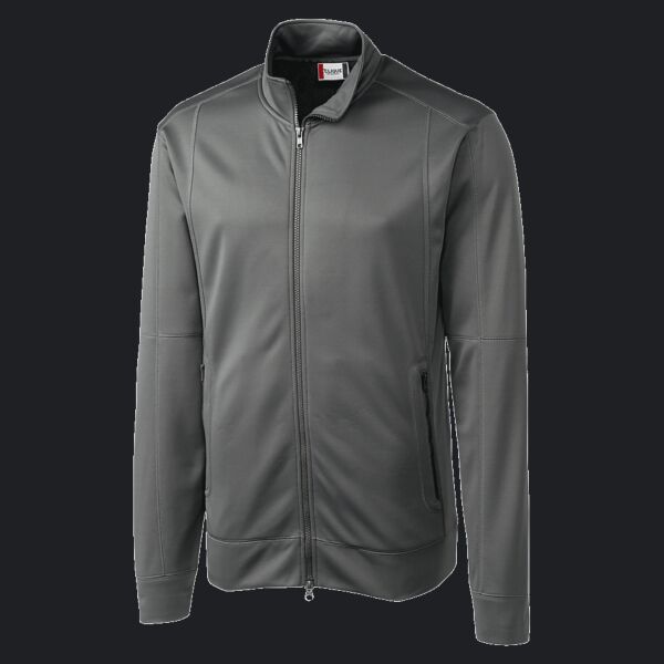 Clique Helsa Performance Mens Full Zip Knit Jacket Thumbnail