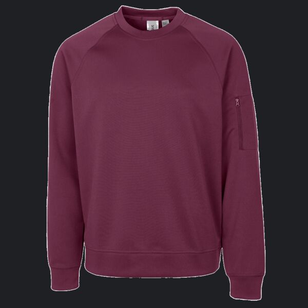 Clique Lift Eco Performance Unisex Crewneck Sweatshirt Thumbnail