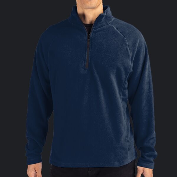 Clique Summit Performance Fleece Half Zip Mens Pullover Jacket Thumbnail