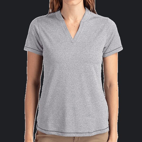 Cutter & Buck Forge Heathered Stretch Womens Blade Top Thumbnail