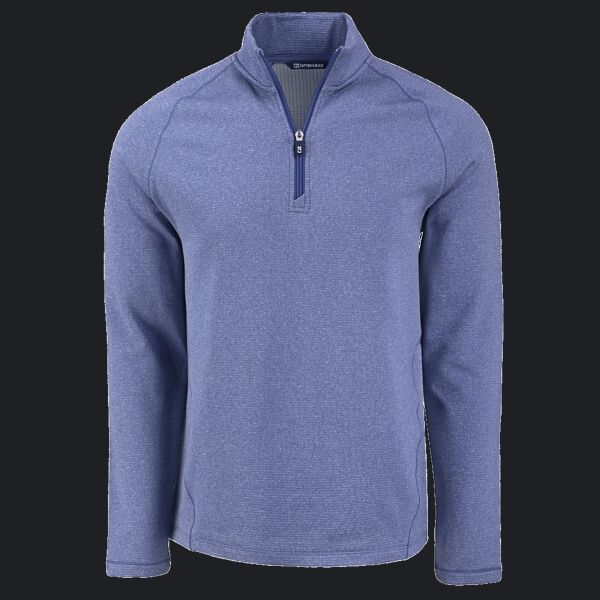 Cutter & Buck Peshastin Eco Fleece Recycled Mens Half Zip Pullover Thumbnail