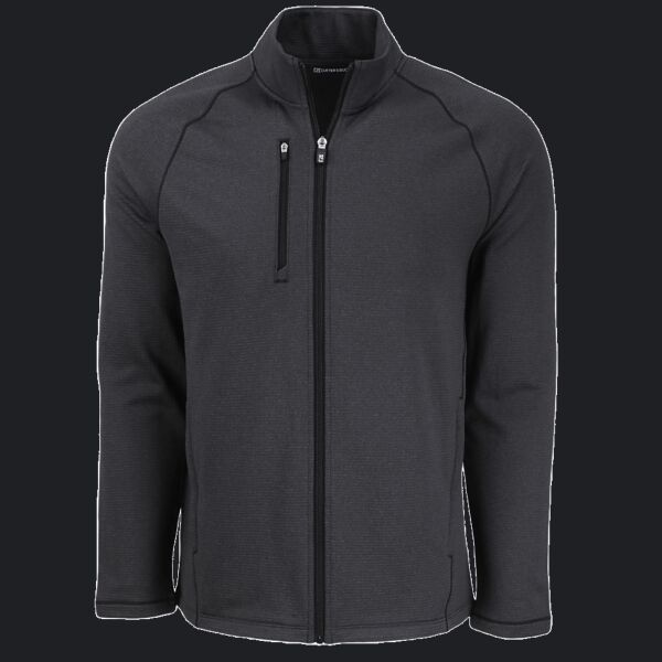 Cutter & Buck Peshastin Eco Fleece Recycled Mens Full Zip Jacket Thumbnail