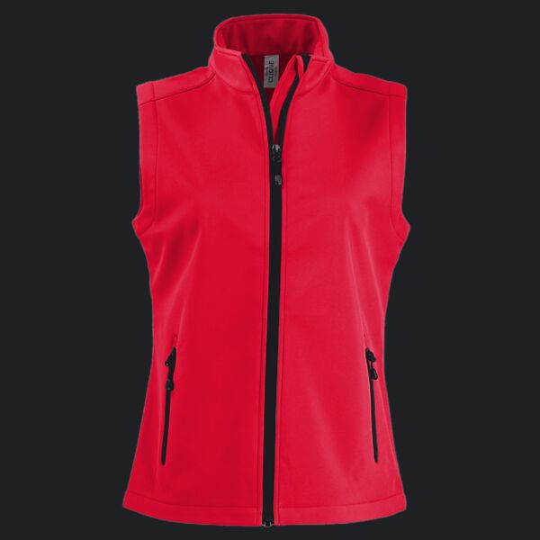 Clique Tempo Eco Stretch Full Zip Womens Softshell Vest Thumbnail