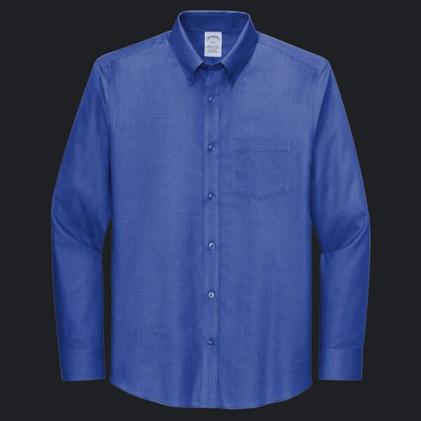 Tall Wrinkle Free Stretch Nailhead Shirt Thumbnail