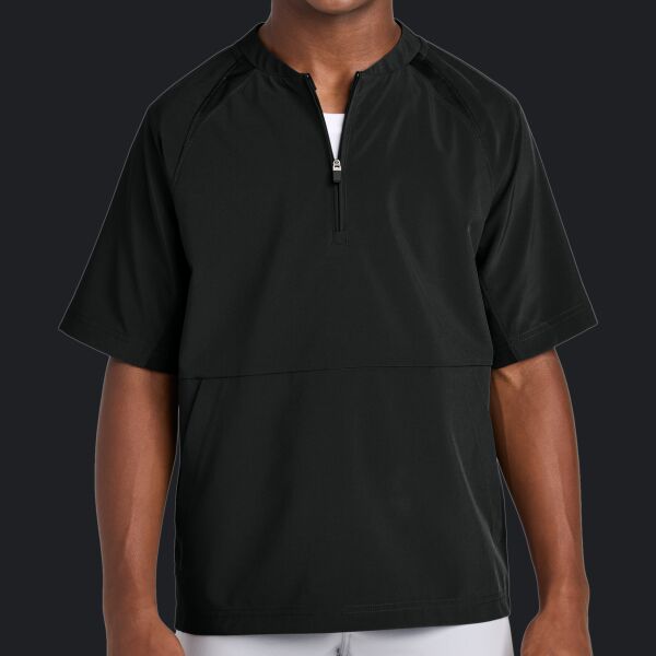 Youth Repeat 1/2 Zip Short Sleeve Jacket Thumbnail