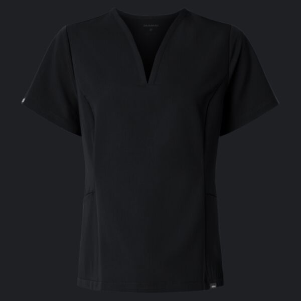 Women's Calix Fit & Flare Scrub V-Neck Top Thumbnail