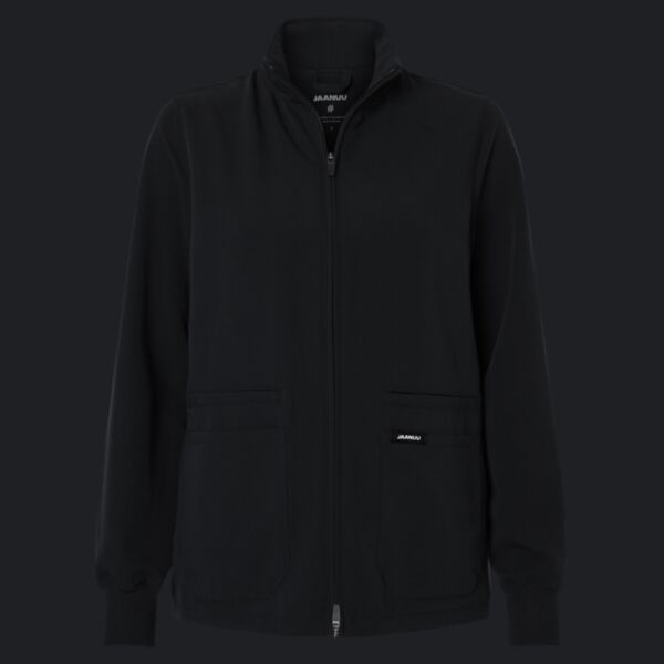 Women's Ceri Essential Full-Zip 6-Pocket Scrub Jacket Thumbnail