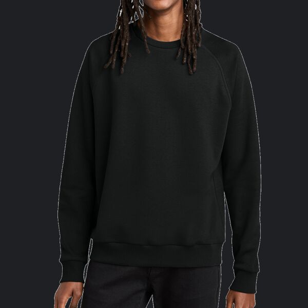 Unisex Organic CVC Fleece Crewneck Sweatshirt Thumbnail