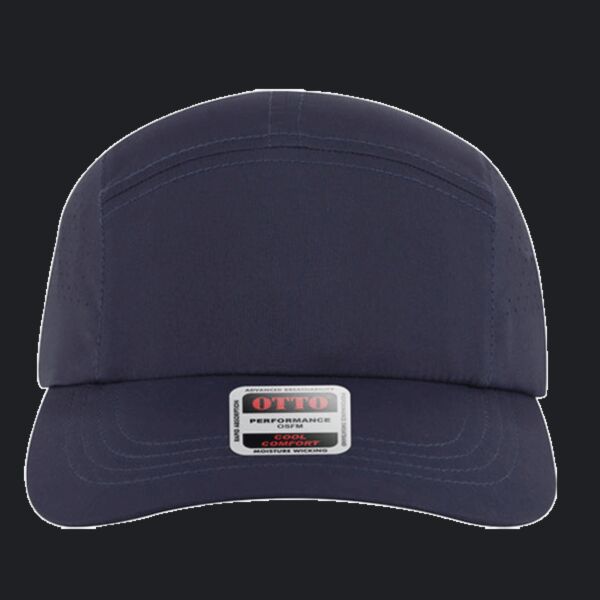 OTTO CAP® 5 Panel Running Hat w/ Elastic Soft Visor Thumbnail