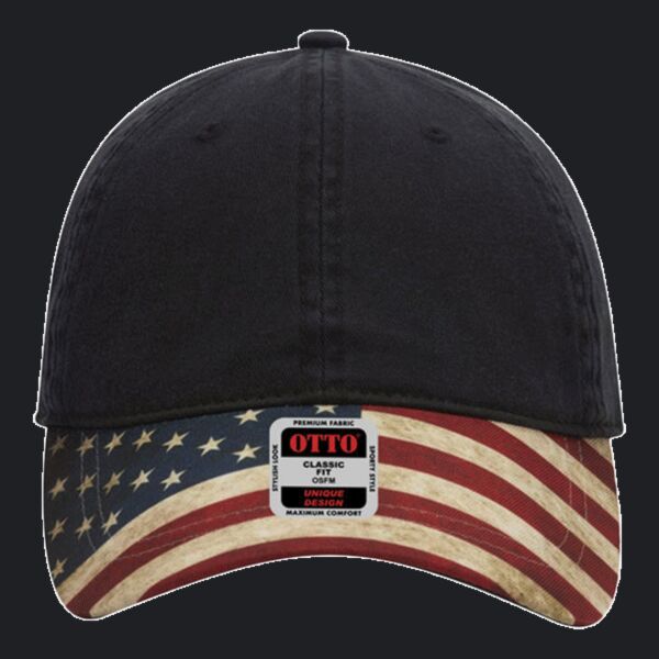 OTTO CAP® 6 Panel Low Profile Baseball Cap Thumbnail