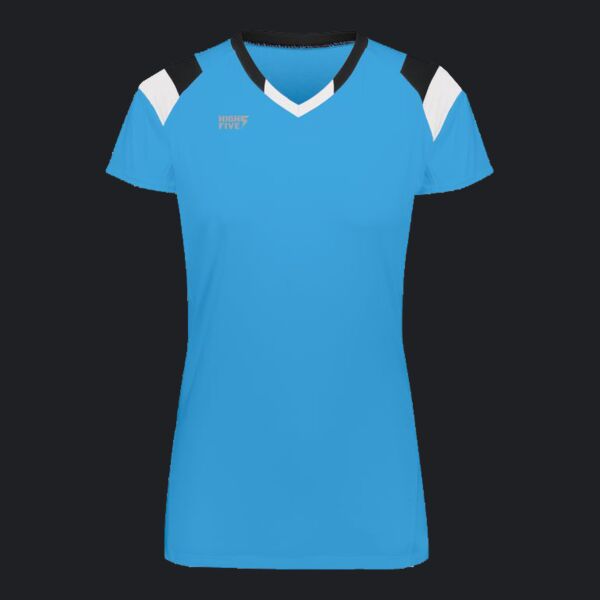 Ladies TruHit Tri-Color Short Sleeve Jersey Thumbnail