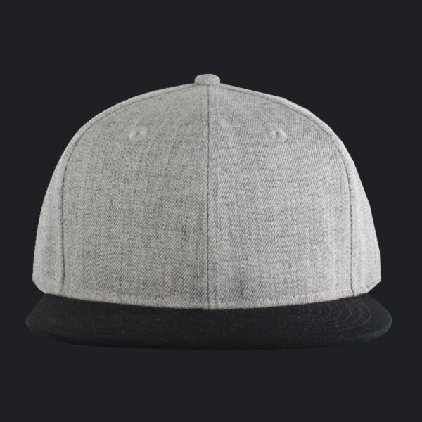 Wool Blend Heather Snapback Cap Thumbnail