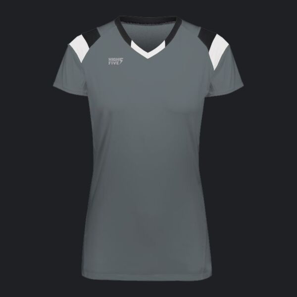 Girls TruHit Tri-Color Short Sleeve Jersey Thumbnail