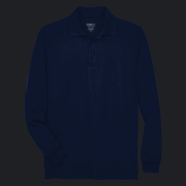Men's Tall Pinnacle Performance Long Sleeve Piqué Polo Thumbnail