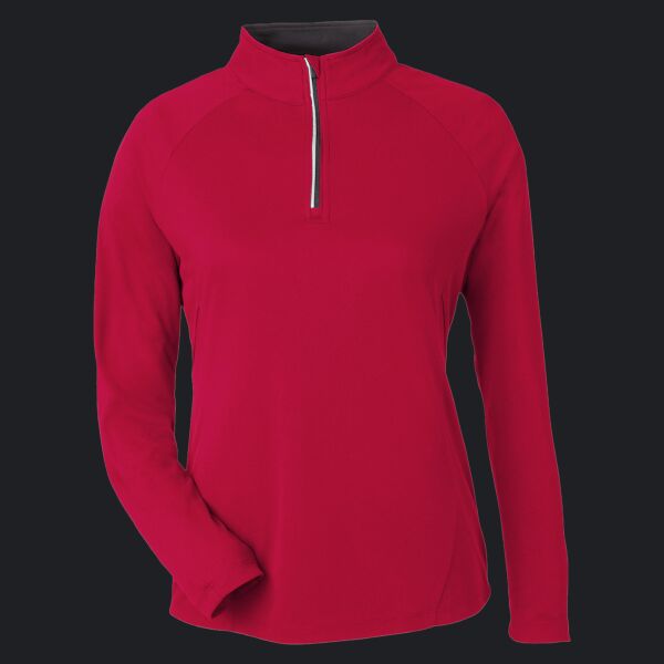 Women's Origin Performance Pique Quarter-Zip Pullover Thumbnail