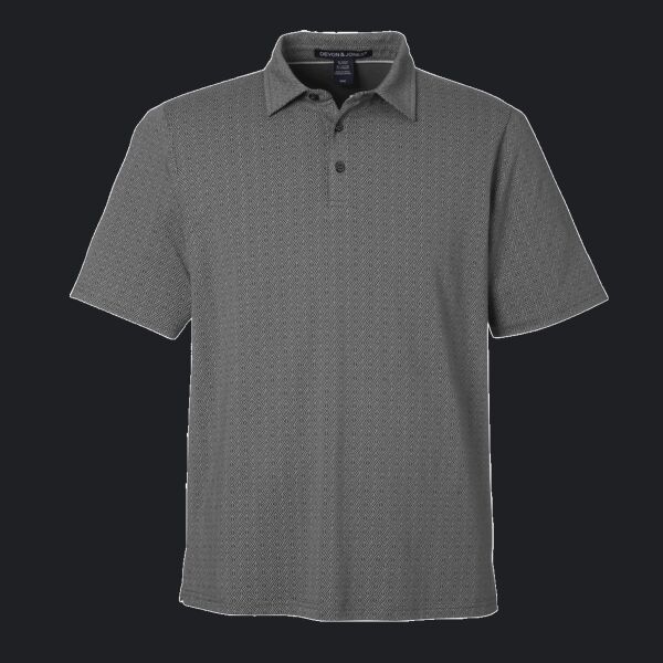 Men's Crownlux Performance® Geo Polo Thumbnail