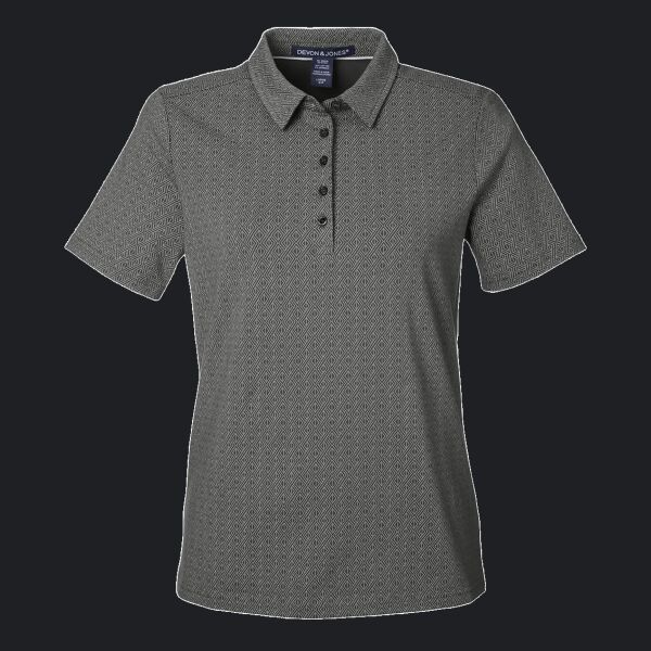 Women's Crownlux Performance® Geo Polo Thumbnail