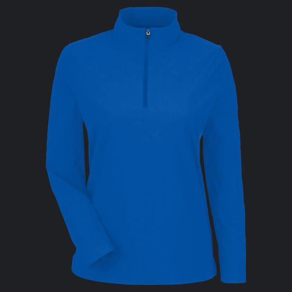 Women's CrownLux Performance® Windsor Welded Quarter-Zip Pullover Thumbnail