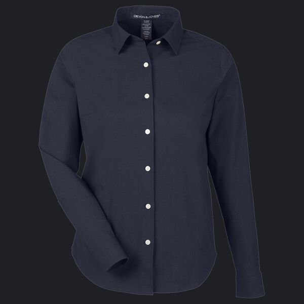 Women's CrownLux Performance® Spencer Poplin Dress Shirt Thumbnail