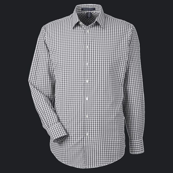 Men's CrownLux Performance® Gingham Dress Shirt Thumbnail