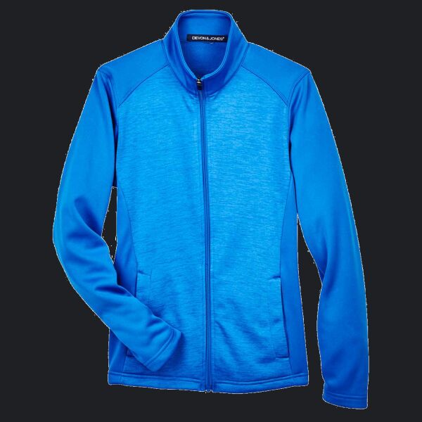 Women's Newbury Colorblock Mélange Fleece Full-Zip Jacket Thumbnail
