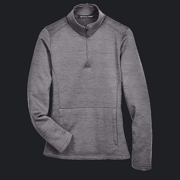 Women's Newbury Mélange Fleece Quarter-Zip Pullover Thumbnail