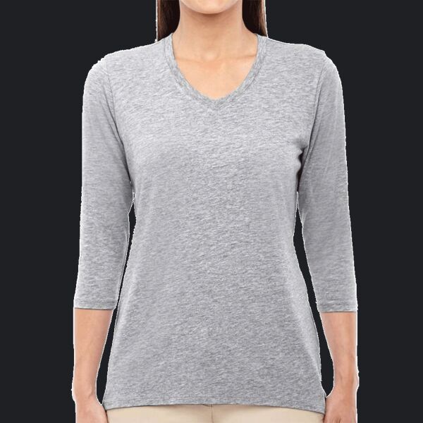 Women's Perfect Fit™ Bracelet-Length V-Neck Top Thumbnail