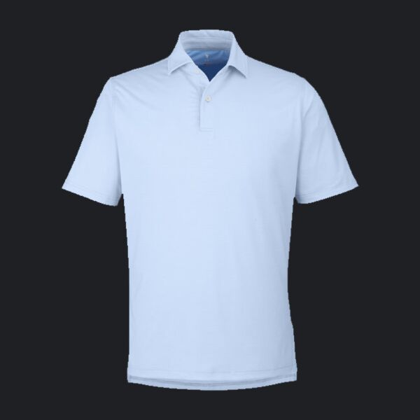 Men's USA Made Mini Stripe Tech Polo Thumbnail