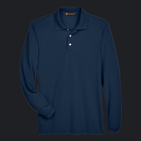 Men's Easy Blend™ Long Sleeve Polo Thumbnail