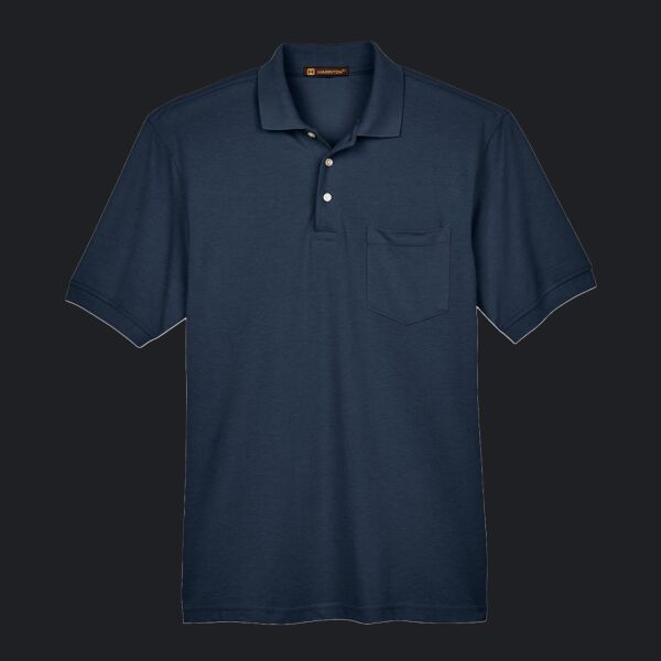Men's Easy Blend™ Polo with Pocket Thumbnail