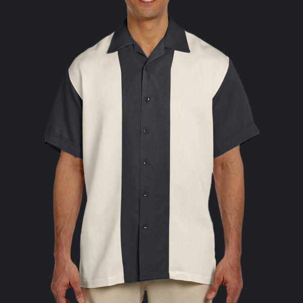 Men's Two-Tone Camp Shirt Thumbnail