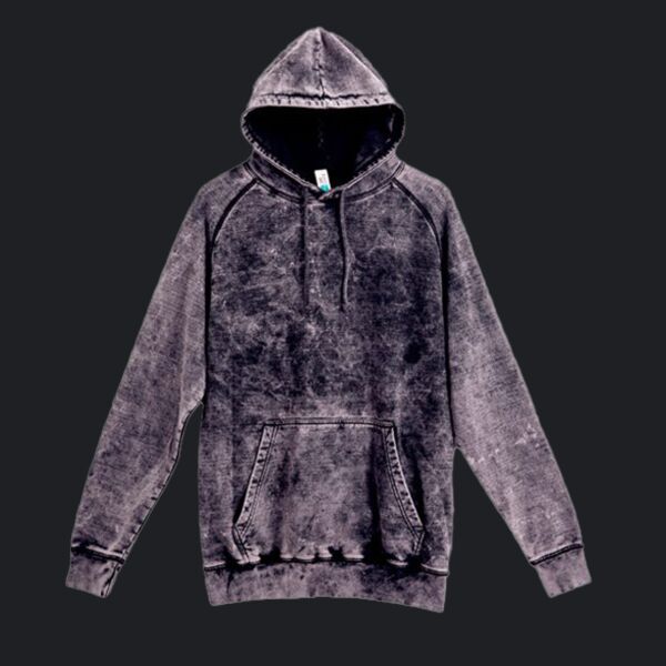 Unisex Vintage Raglan Hooded Sweatshirt Thumbnail