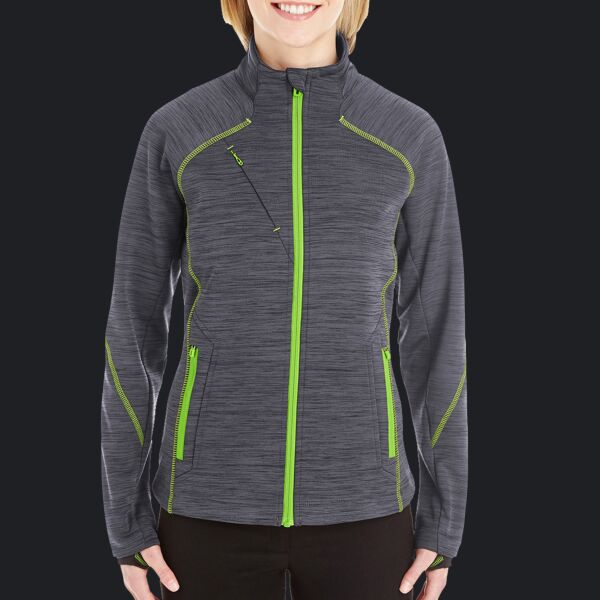 Women's Flux Mélange Bonded Fleece Jacket Thumbnail