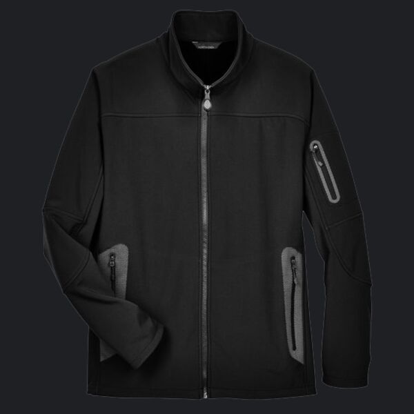 Men's Three Layer Fleece Bonded Shell Technical Jacket Thumbnail