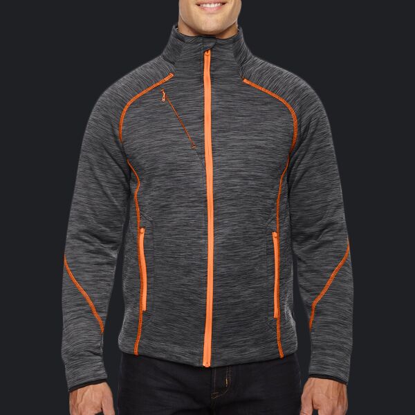Men's Flux Mélange Bonded Fleece Jacket Thumbnail