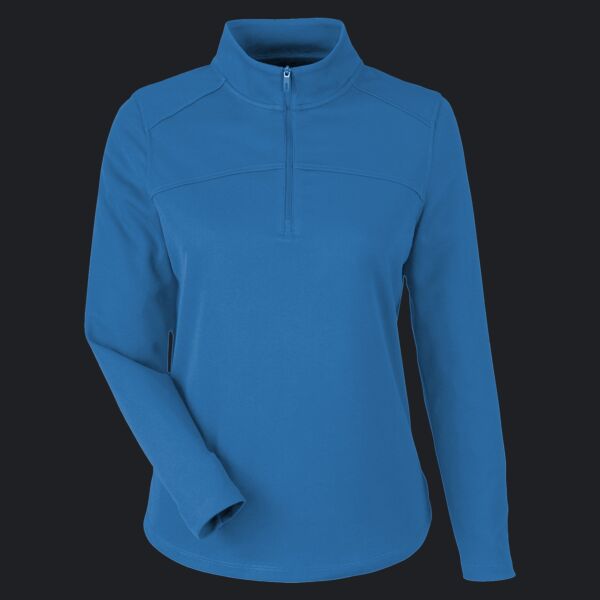 Women's Express Tech Performance Pique Quarter-Zip Pullover Thumbnail