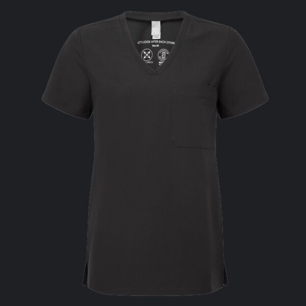 Women's Limitless V-Neck Stretch Scrub Top Thumbnail