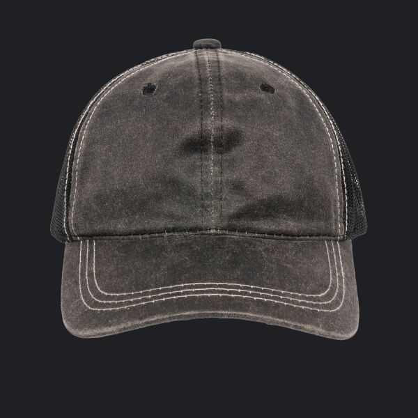 Weathered Mesh-Back Cap Thumbnail