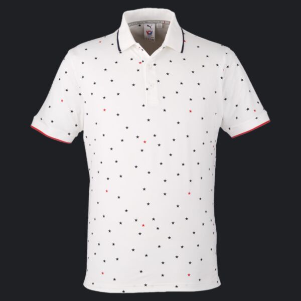 Men's Volition Skylight Patriotic Polo Thumbnail