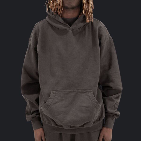 Unisex Los Angeles Garment-Dyed Hooded Sweatshirt Thumbnail