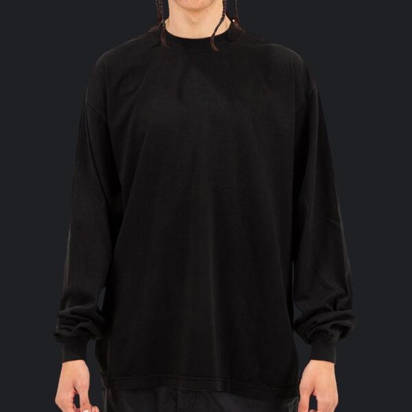 Unisex Max Heavyweight Garment-Dyed Long Sleeve T-Shirt Thumbnail