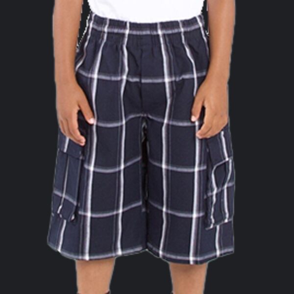 Youth Plaid Shorts Thumbnail
