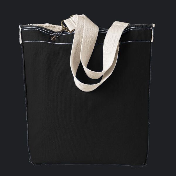 14oz. Direct-Dyed Raw-Edge Tote Thumbnail