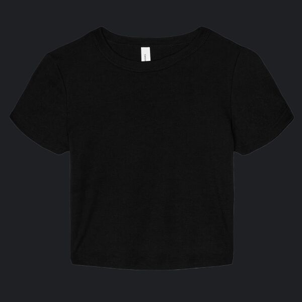 Women's Micro Rib Baby Tee Thumbnail