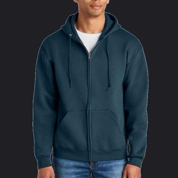 Rugged Unisex Full Zip Hooded Sweatshirt Thumbnail