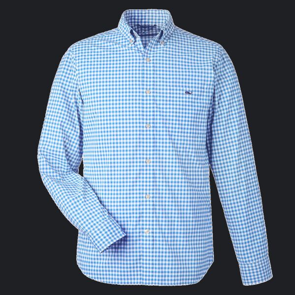 Men's On-The-Go Nylon Gingham Shirt Thumbnail