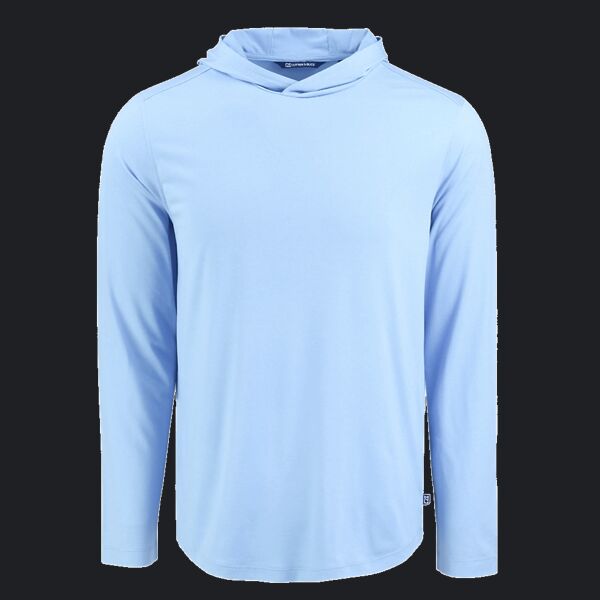 Cutter & Buck Coastline Epic Comfort Eco Recycled Mens Hooded Shirt Thumbnail