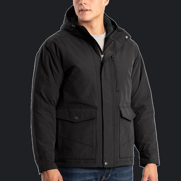 Men's Highland Quilt-Lined Micro-Duck Hooded Jacket Thumbnail